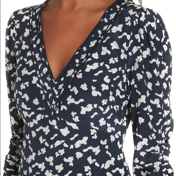 TANYA TAYLOR PRINTED SILK MINI DRESS - Picture 3 of 12